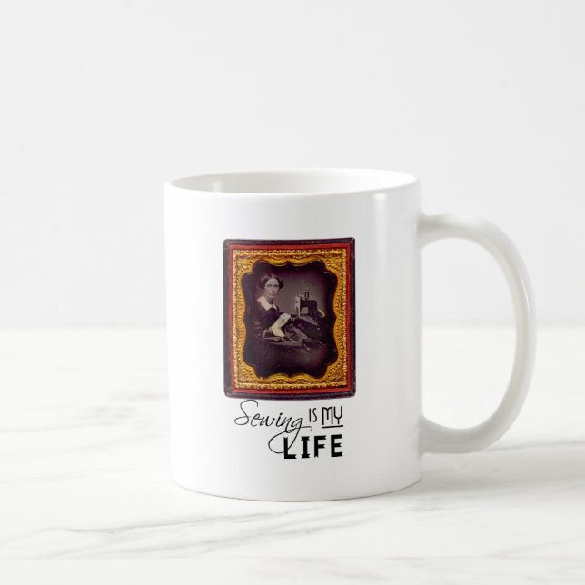 Mug Coudre Est Ma Vie (Droite)