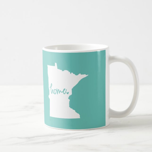 Mug Couleur à la maison de coutume du Minnesota (Droite)