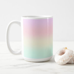 Mug Couleur Aquarelle bleu arc-en-ciel