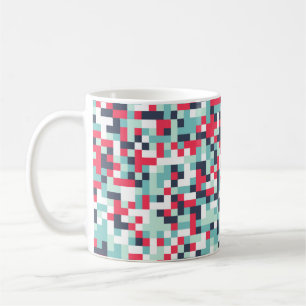 Mug Couleur Arrière - plan demi-ton. Tex multicolore A