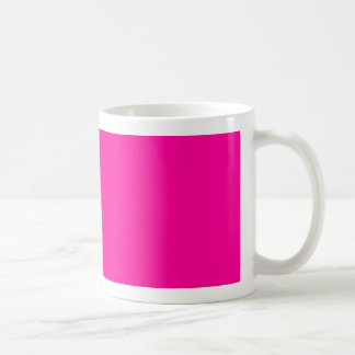 Mug Couleur Arrière - plan FF0099 Fuchsia Magenta Hot 