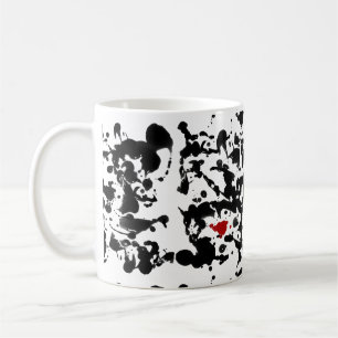 Mug couleur de ma vie / Farbklekse Encre noire