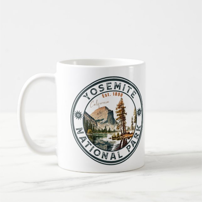 Mug Couleur d'eau du parc national Yosemite Coucher de (Gauche)