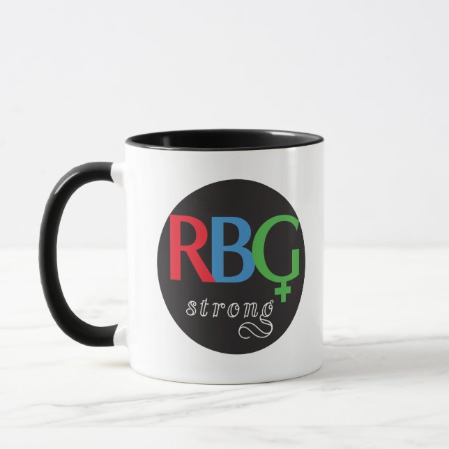 Mug Couleur forte RBG à l'intérieur de la boue (Gauche)