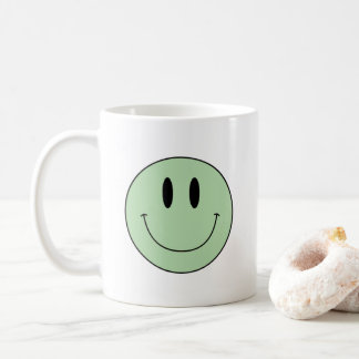 Mug Couleur personnalisée ou Motif SMILIE FACE Coffee