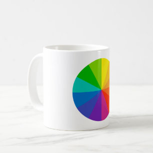 Mug couleur roue théorie école science teinte disque l