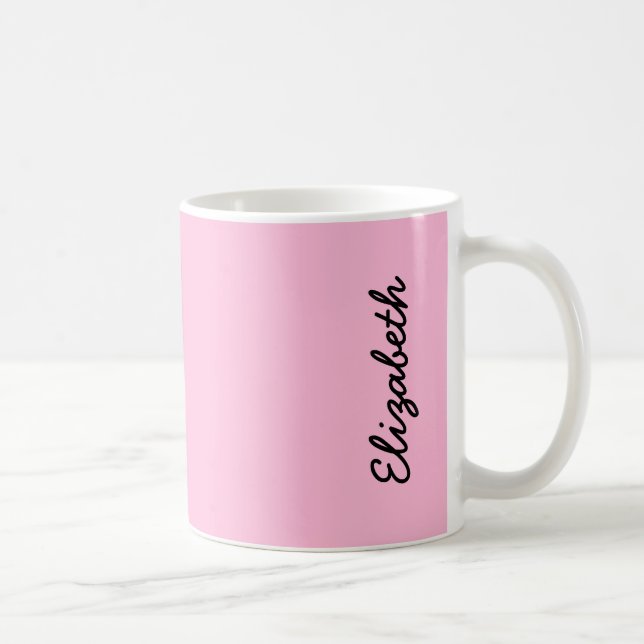 Mug Couleur solide de bonbons de coton (Droite)