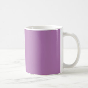 Mug Couleur solide orchidée sauvage tendance