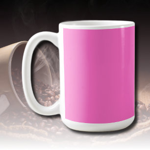 Mug Couleur solide rose néon Classique
