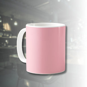 Mug Couleur unie rose rose tendance Classic Elegant
