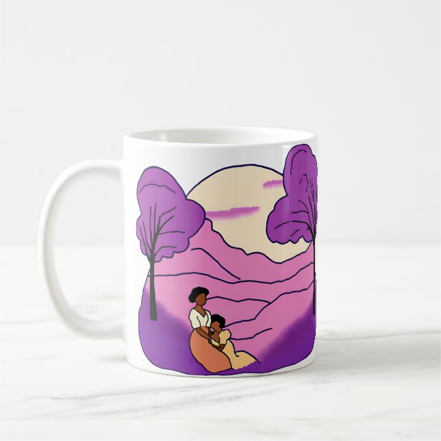 Mug Couleur violet (Gauche)