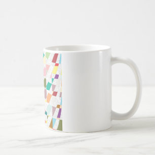 Mug Couleurs Abstraites Damask
