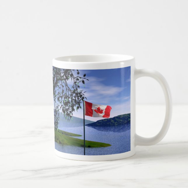 Mug Couleurs canadiennes (Droite)