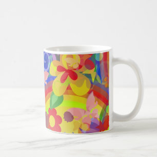 Mug Couleurs De Puissance Fleur