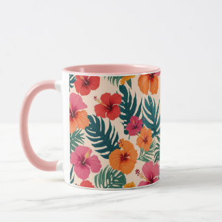 MUG COULEURS ET FLEURS