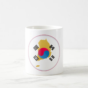 Mug Couleurs Nationales De Corée Du Sud