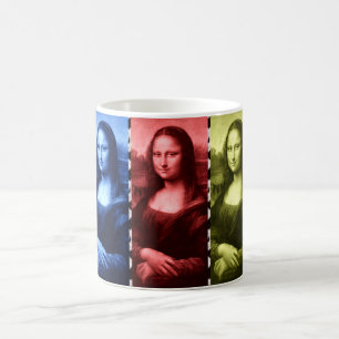 Mug Couleurs primaires Mona Lisa Poster de animal