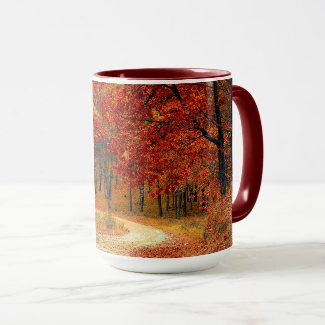Mug Couleurs saisonnières de l'automne (Devant droit)