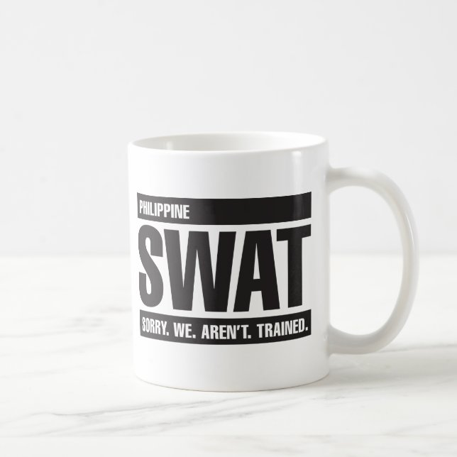Mug COUP philippin - noir (Droite)