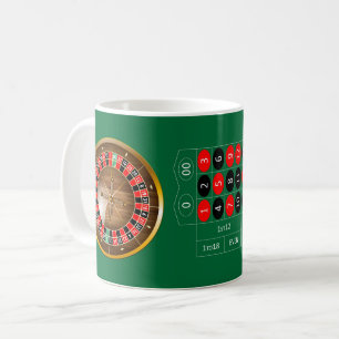 Mug Coupe Américaine de roulette de café très amusa