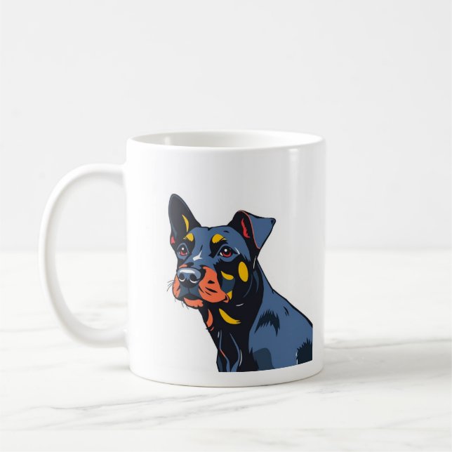 Mug coupe amoureux des chiens (Gauche)