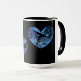 Mug Coupe Black Hearts