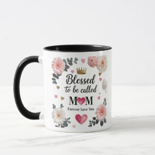 Mug Coupe Combo 11oz avec Couronne & Coeurs