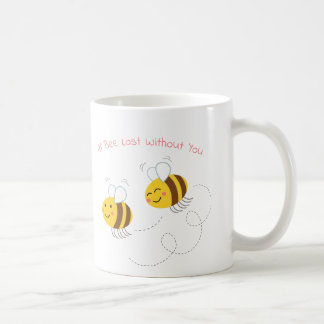 Mug Coupe d'abeilles illustrée avec beaucoup d'humour