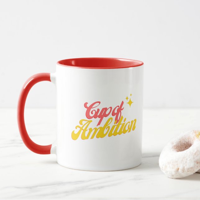 Mug Coupe d'ambition (Avec donut)