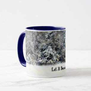 Mug Coupe d'art hivernal de musculation des neiges