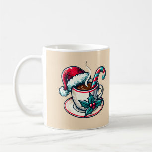 Mug Coupe de cacao chaud de Santa Clause