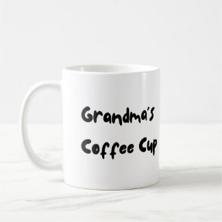 Mug Coupe de café de grand-mère