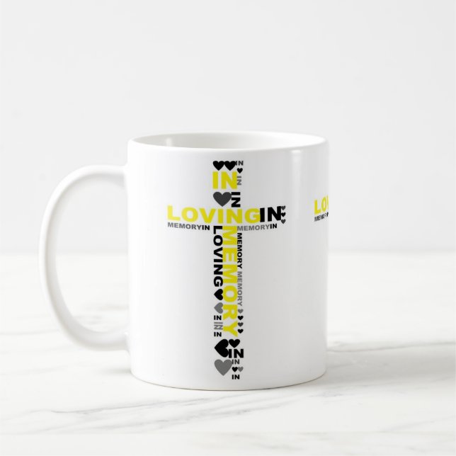 Mug Coupe De Café En Mémoire Amoureuse Sympathie (Gauche)