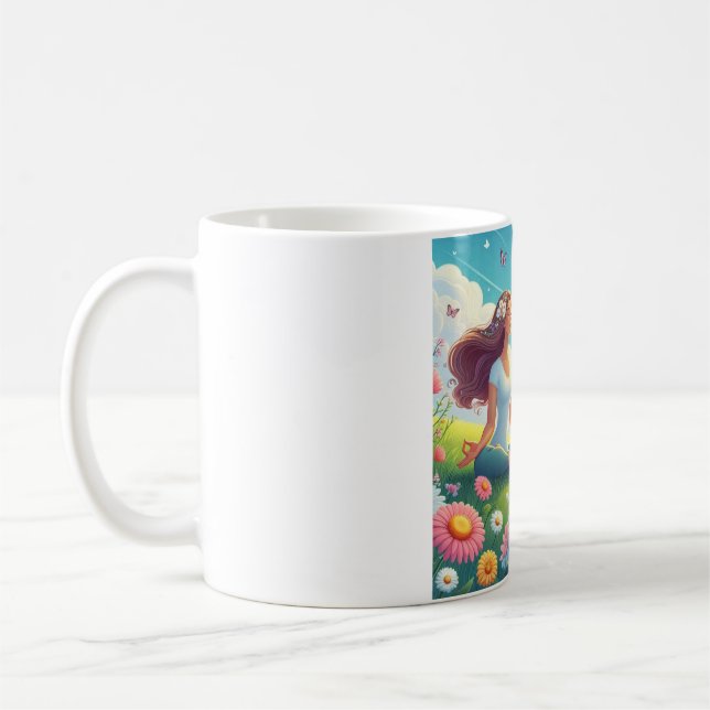 Mug Coupe de café pour filles (Gauche)