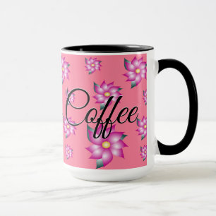 Mug Coupe de café rose