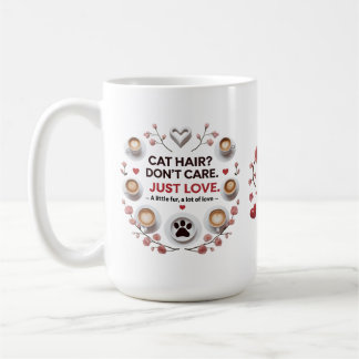 Mug Coupe de citation Amoureux des chats audacieuse
