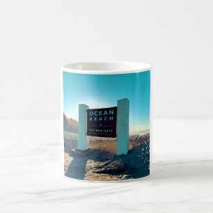 Mug Coupe de la plage océanique de San Francisco