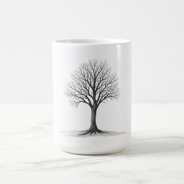 Mug coupe de peinture en bois (Centre)