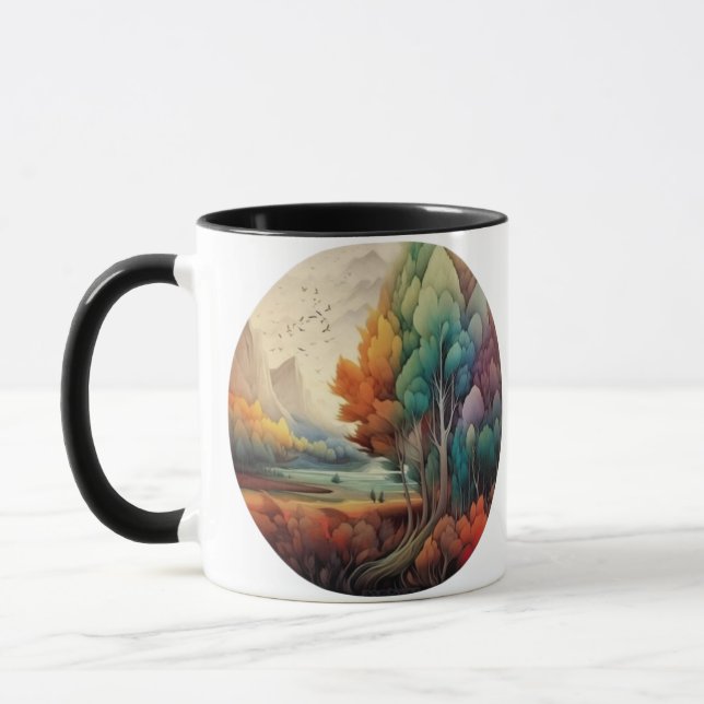 Mug Coupe de thé fleurie (Gauche)
