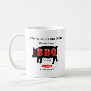 Mug Coupe des mecs à la maison de sauce grillée au J