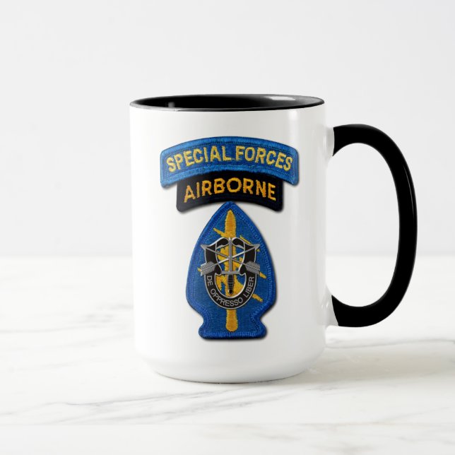 Mug Coupe des vétérans des Berets verts des forces spé (Droite)