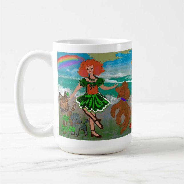 Mug Coupe d'Irlande de café à thème (Gauche)