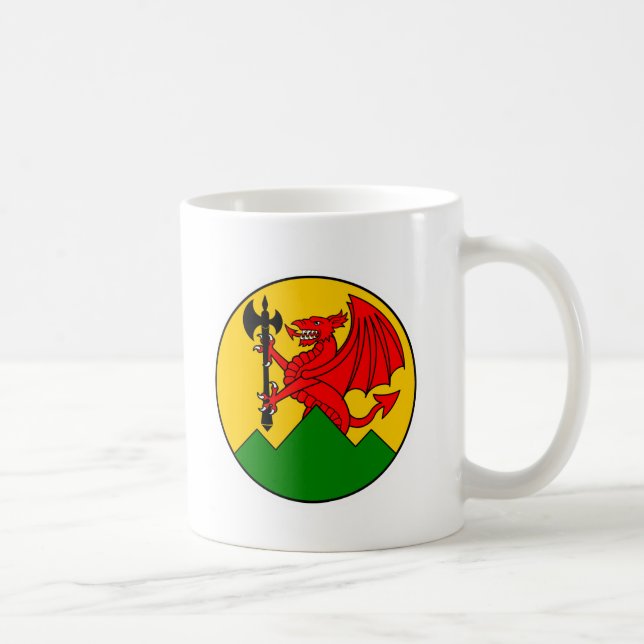 Mug Coupe dreigiau bryn (Droite)