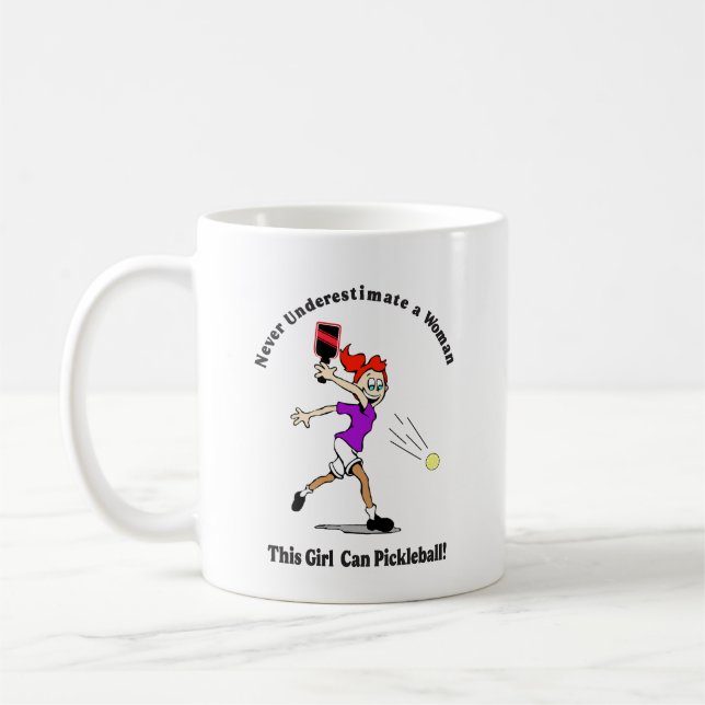 Mug Coupe du café : Pickleball (Gauche)