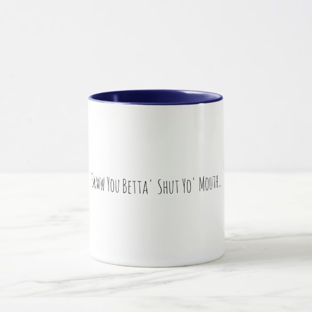 Mug Coupe du café Sassy Southern Sayes (Centre)