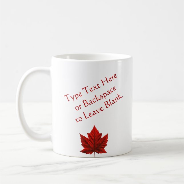 Mug Coupe du Canada de café souvenir (Gauche)