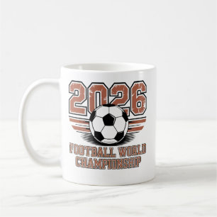 Mug Coupe du Monde 2026 ⚽ – Design pour les fans de fo