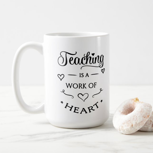 Mug Coupe du monde de cadeaux pour les enseignants (Avec donut)