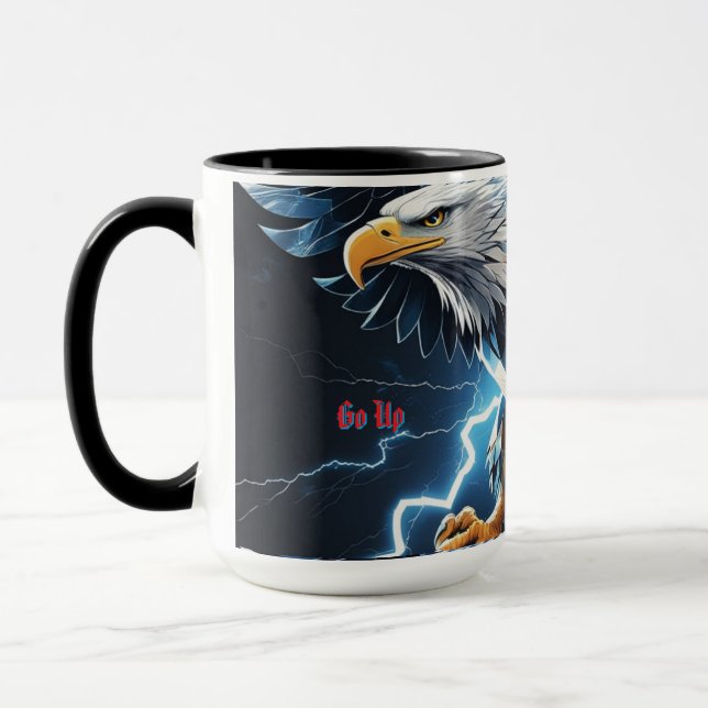 Mug Coupe du moteur foncé (Gauche)