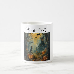 Mug Coupe éffrayante de café.